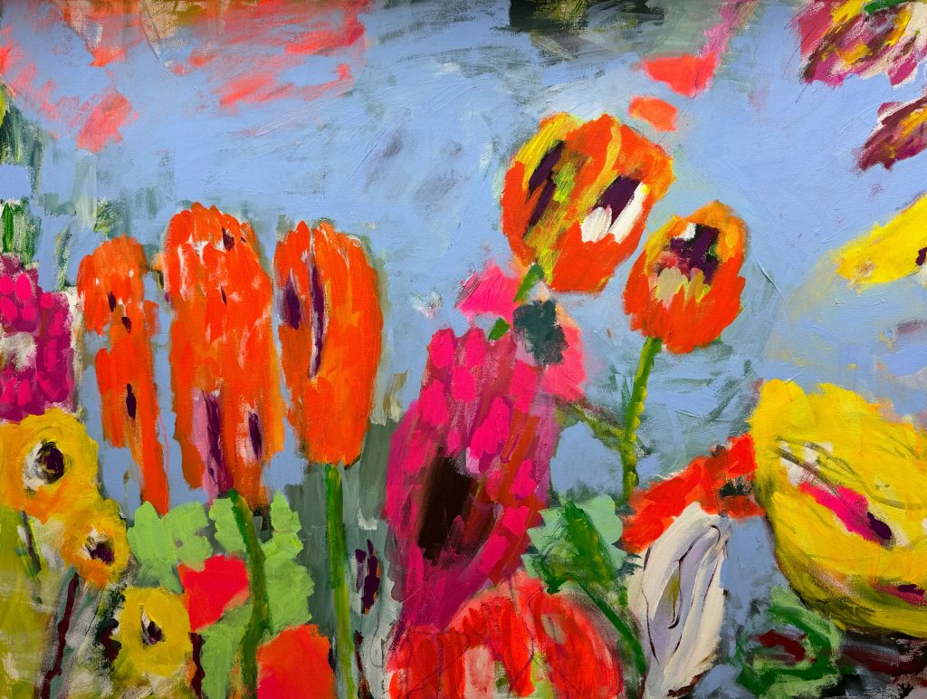Richtig buntes Blühen